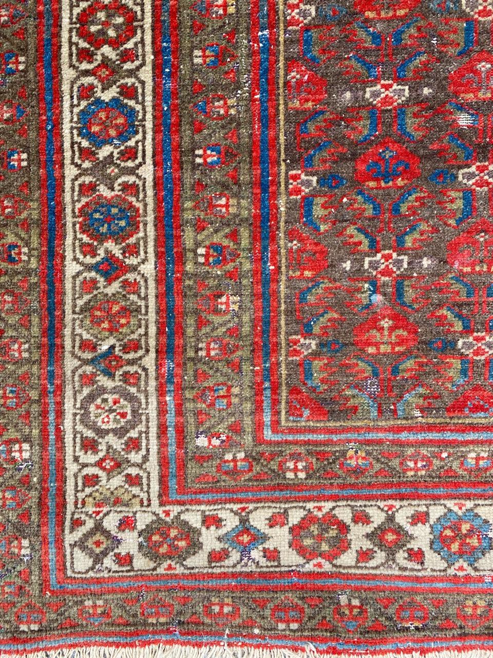 Bobyrug’s Pretty Antique Malayer Rug For Sale 3