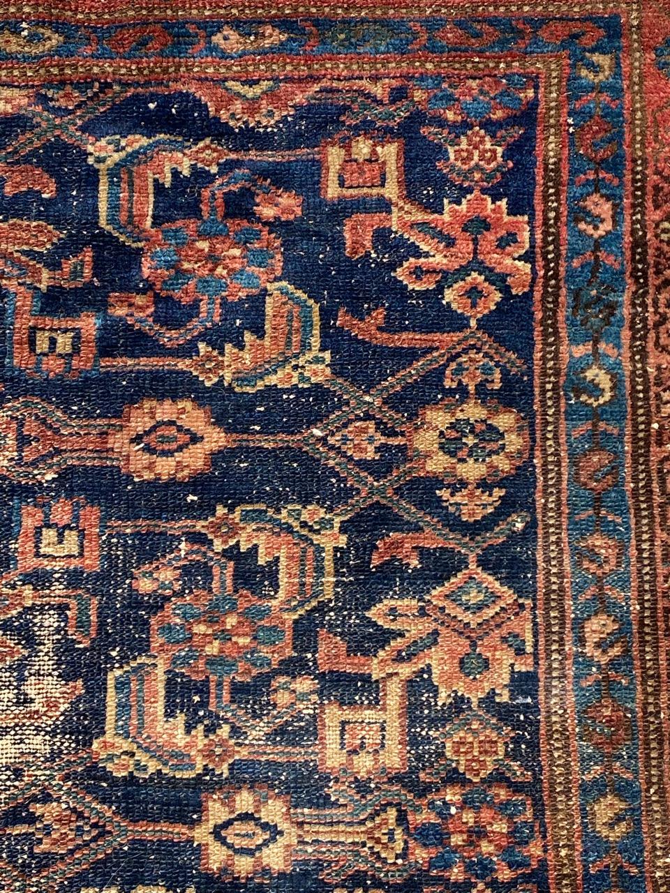 Pretty Antique Malayer Rug 4