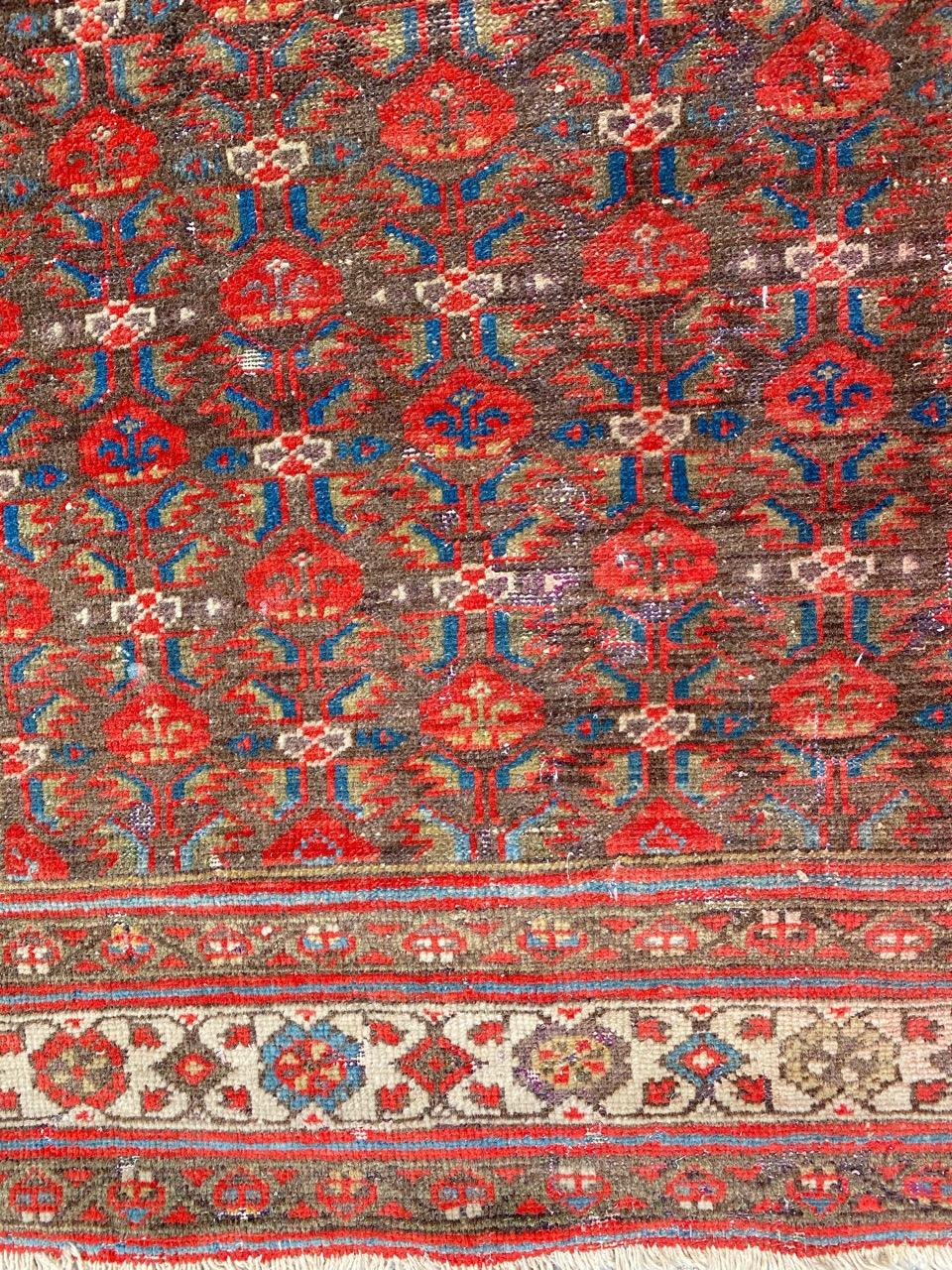 Bobyrug’s Pretty Antique Malayer Rug For Sale 6