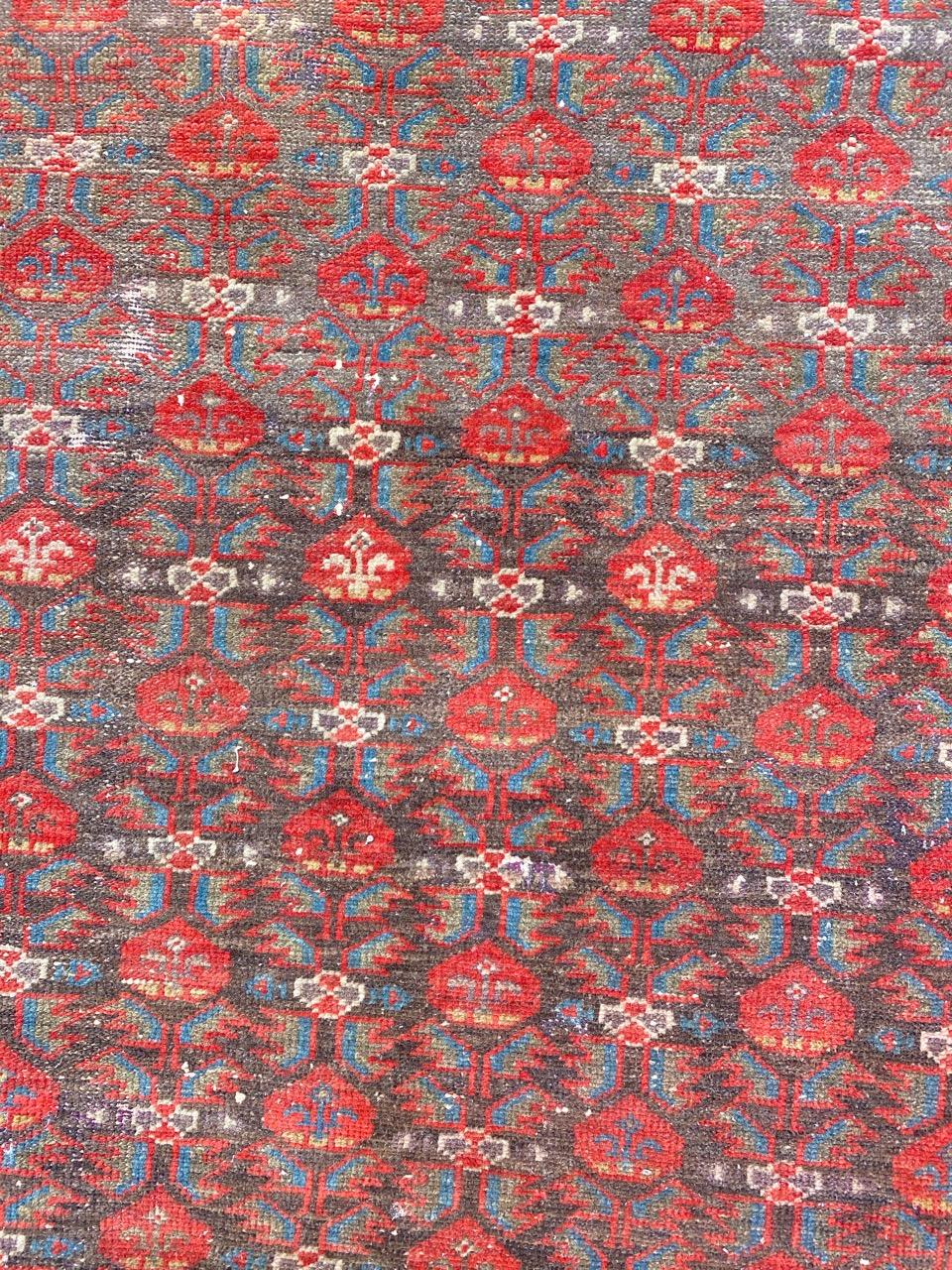 Bobyrug’s Pretty Antique Malayer Rug For Sale 7