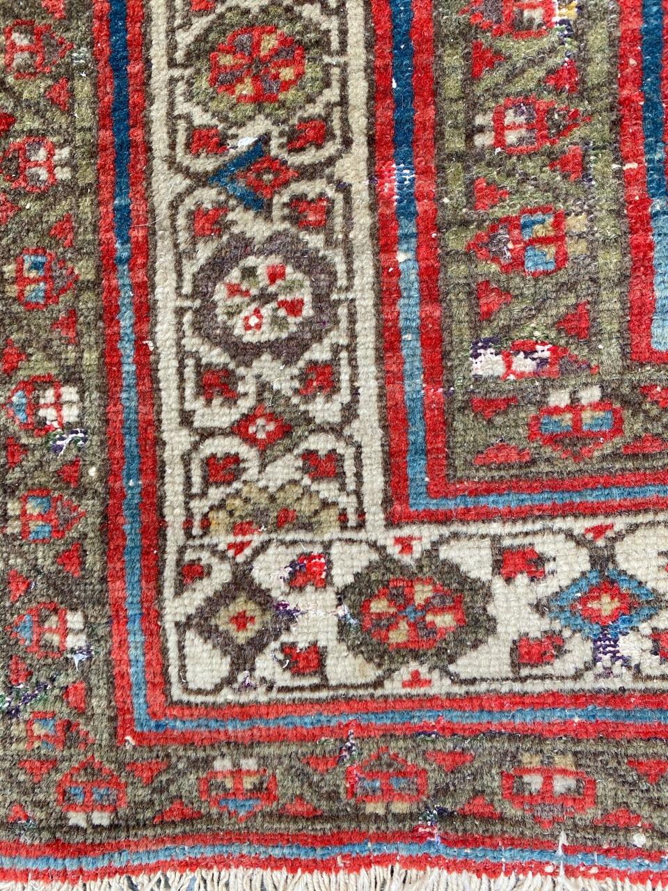 Bobyrug’s Pretty Antique Malayer Rug For Sale 11