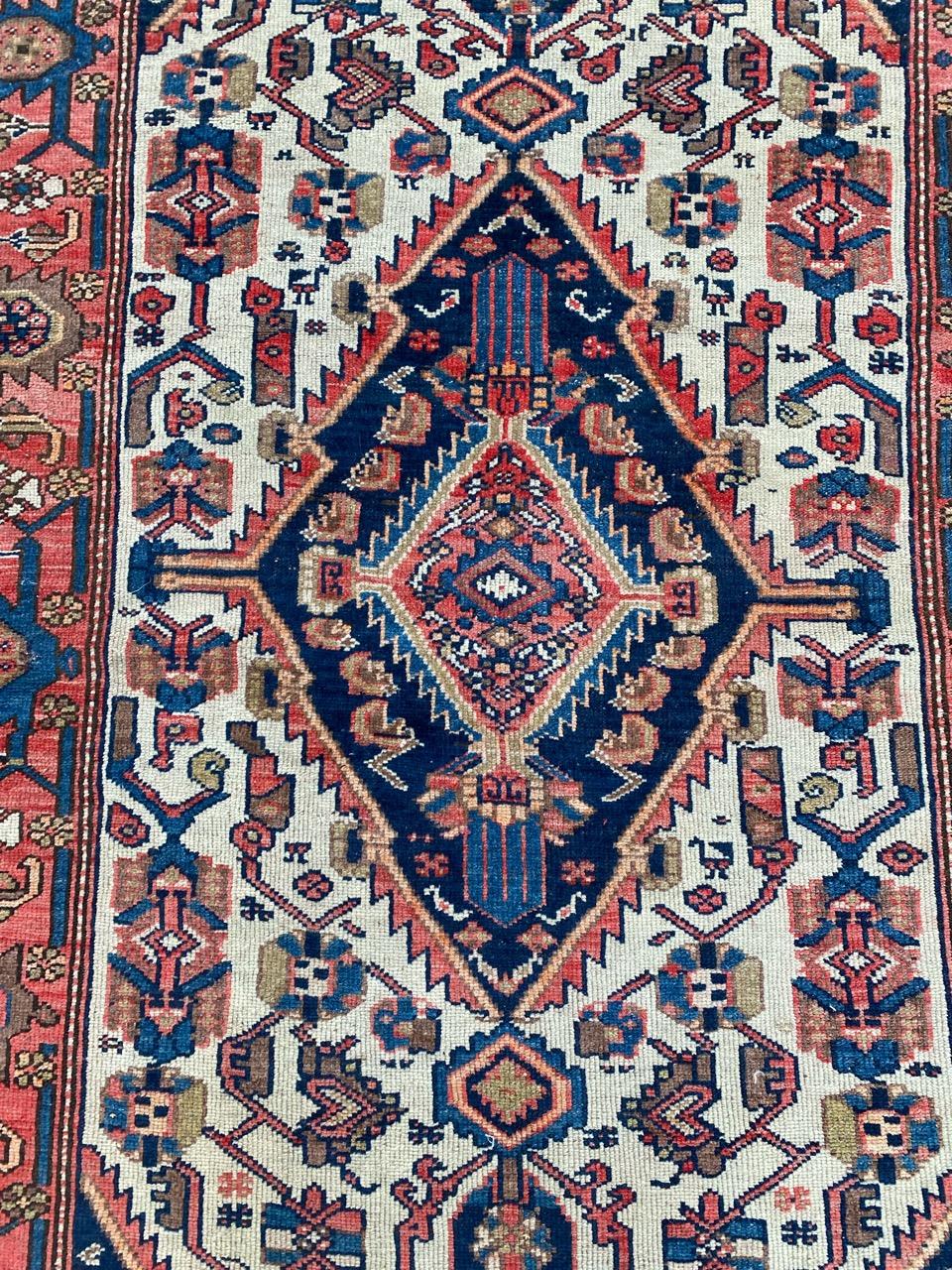 19th Century Bobyrug’s Pretty Antique Malayer Rug For Sale