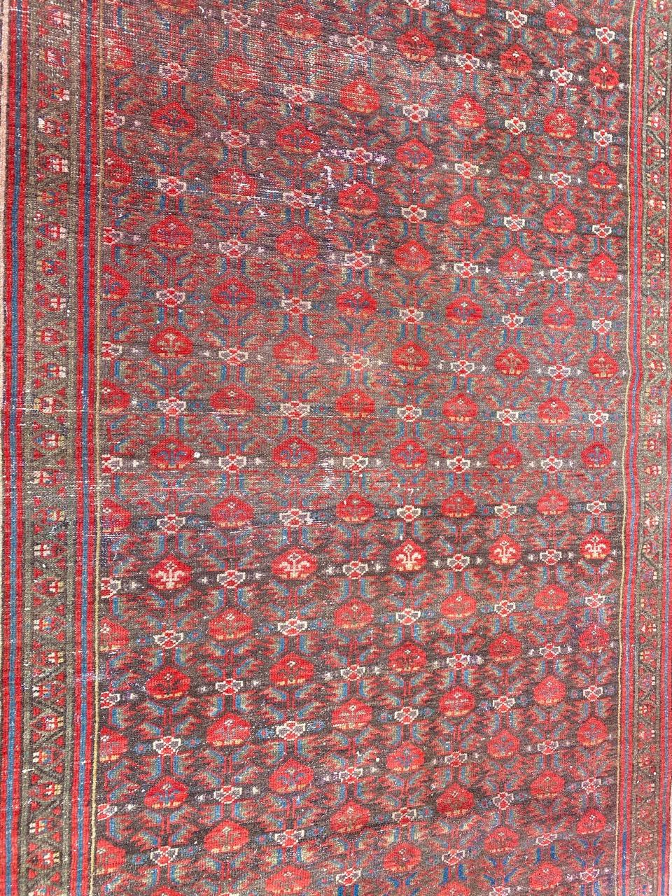 Bobyrug’s Pretty Antique Malayer Rug For Sale 2
