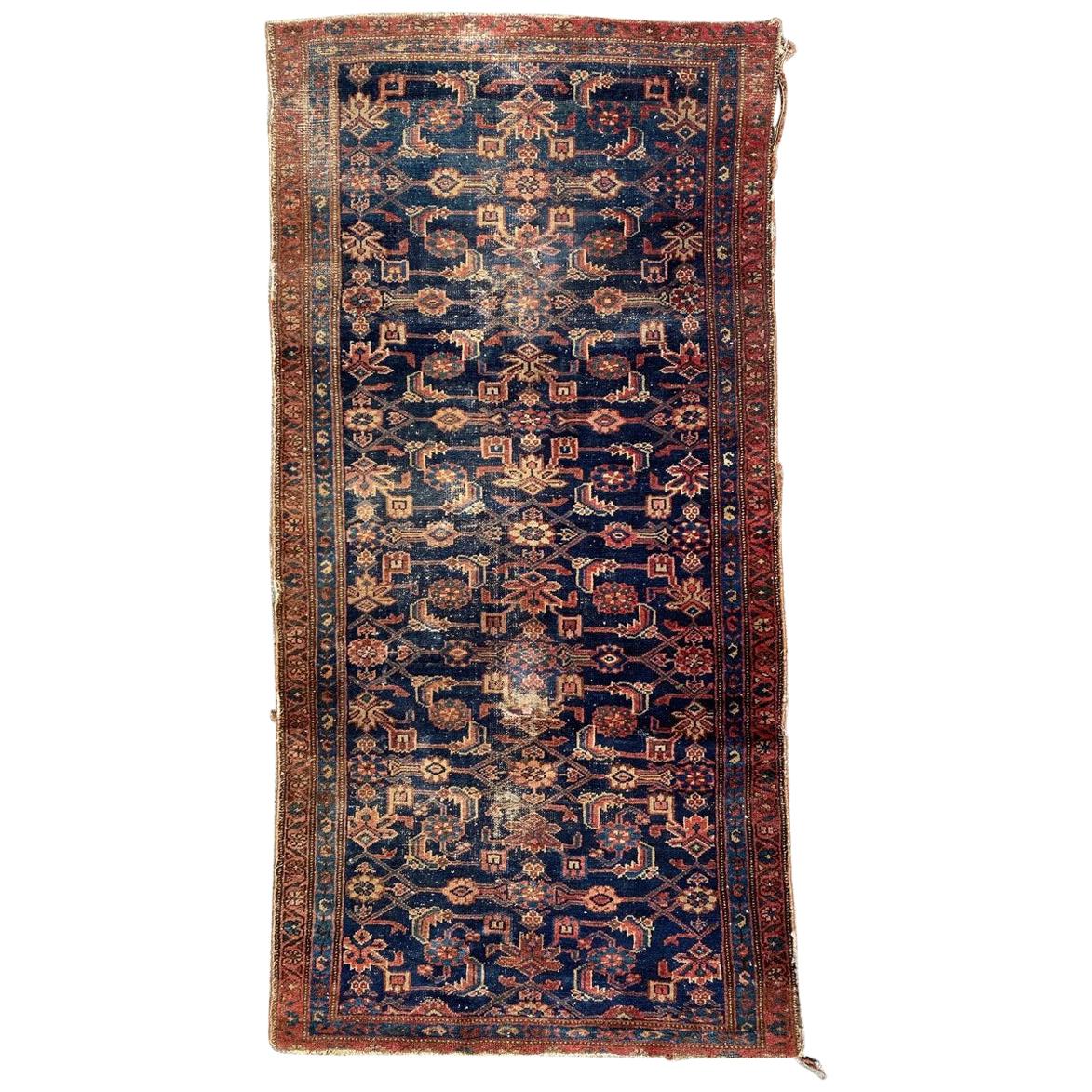 Pretty Antique Malayer Rug