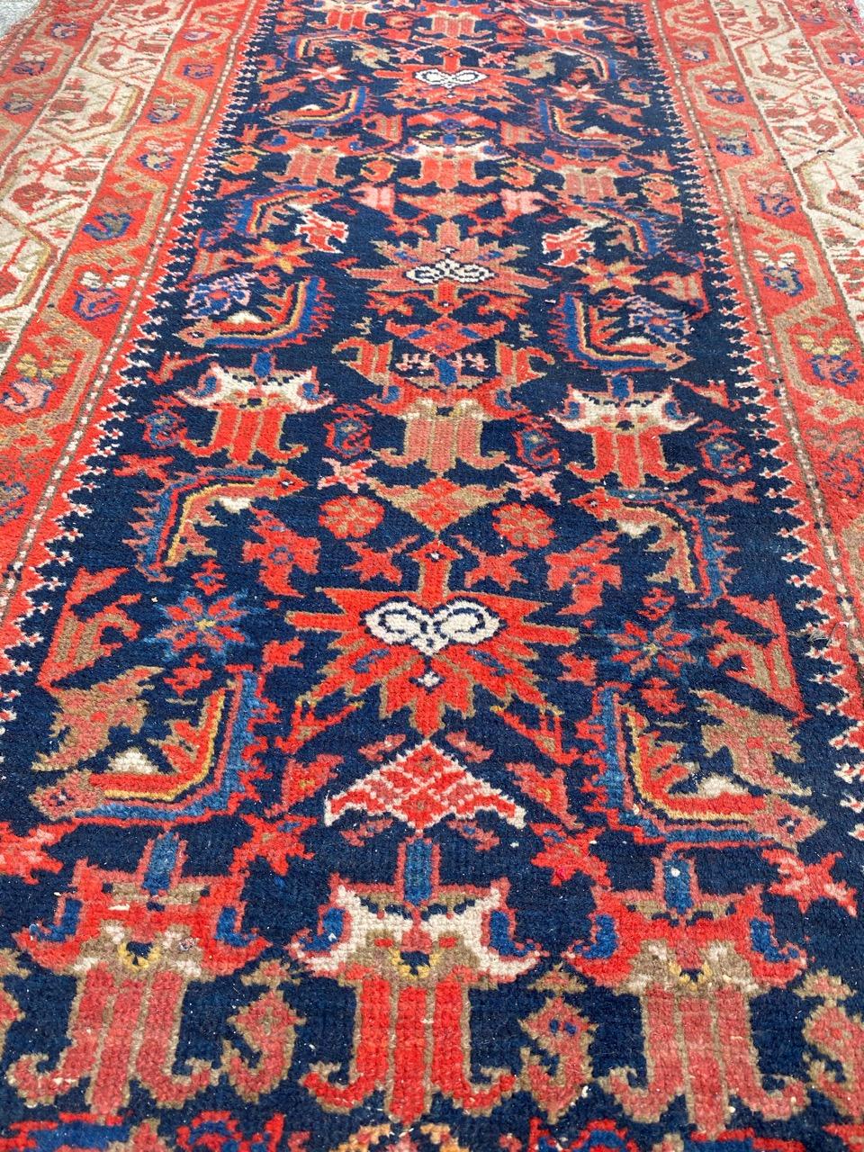 Bobyrug’s Pretty Antique Malayer Runner For Sale 7