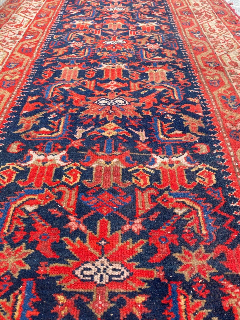 Bobyrug’s Pretty Antique Malayer Runner For Sale 8