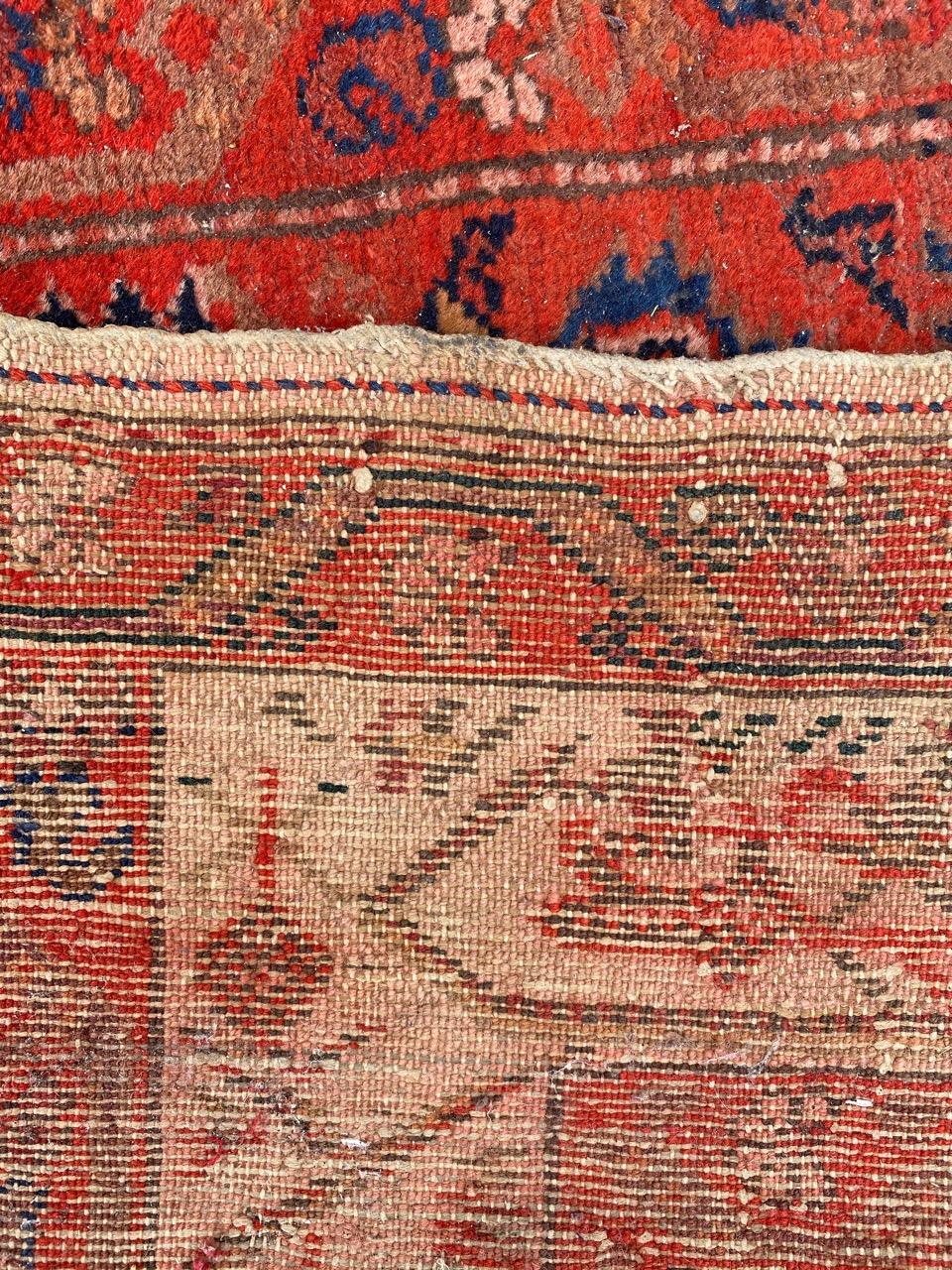 Bobyrug’s Pretty Antique Malayer Runner For Sale 12