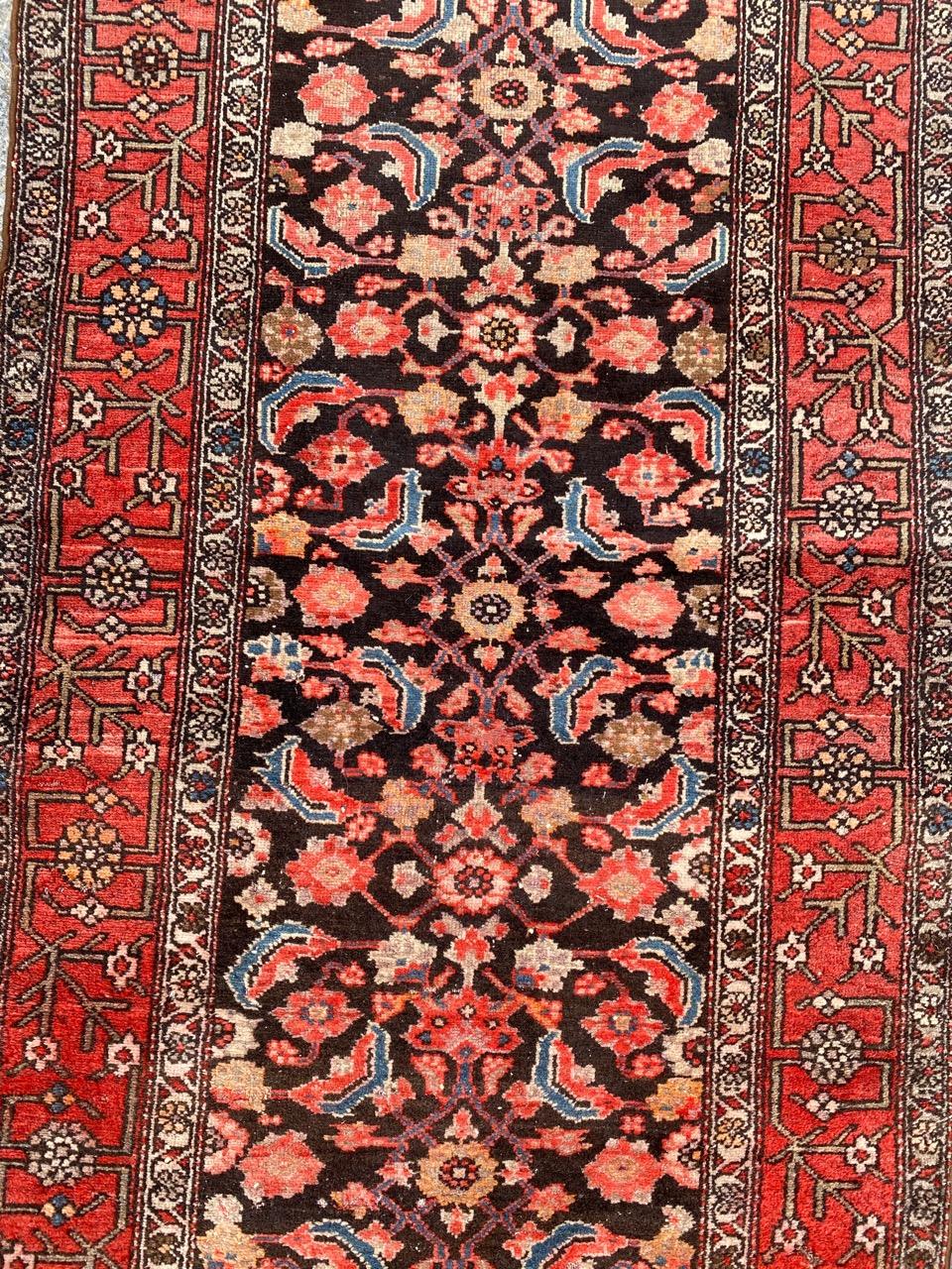 Asian Pretty Antique Malayer Runner For Sale