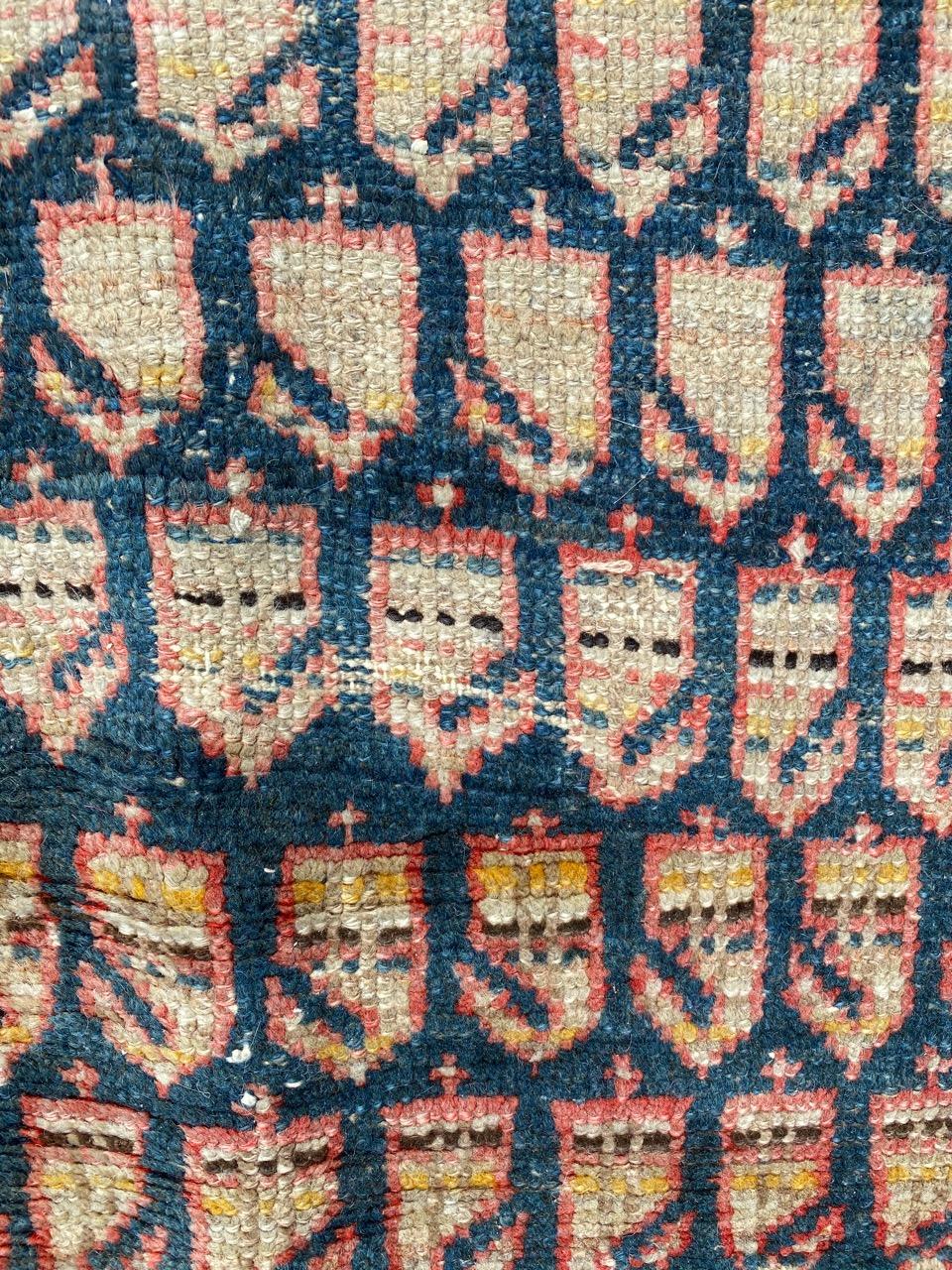 Rustic Pretty Antique Malayer Runner For Sale