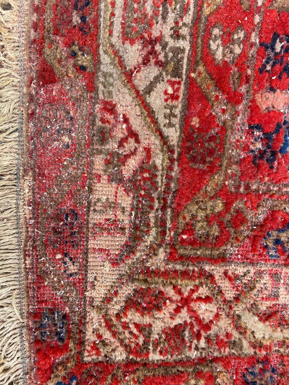 Asian Bobyrug’s Pretty Antique Malayer Runner For Sale