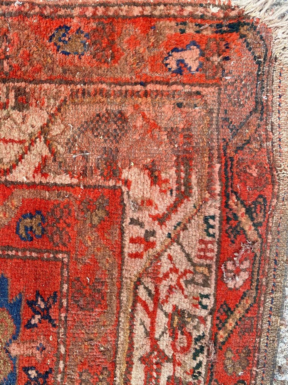 19th Century Bobyrug’s Pretty Antique Malayer Runner For Sale