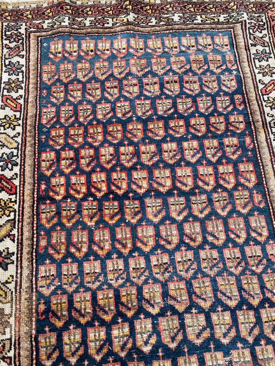 20th Century Pretty Antique Malayer Runner For Sale