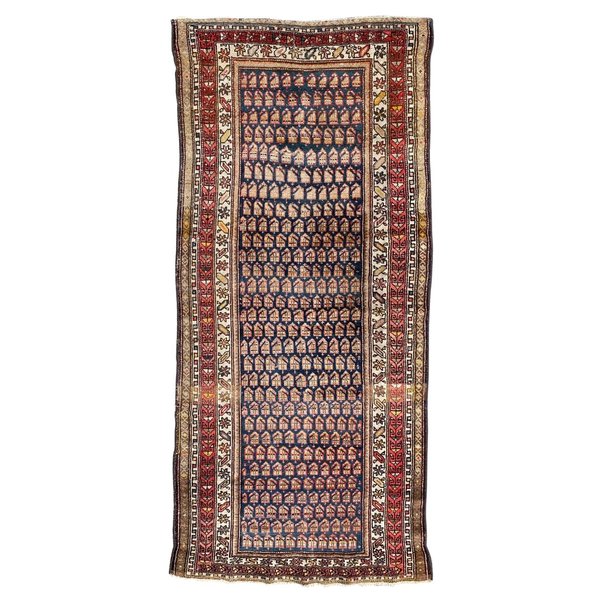 Pretty Antique Malayer Runner For Sale