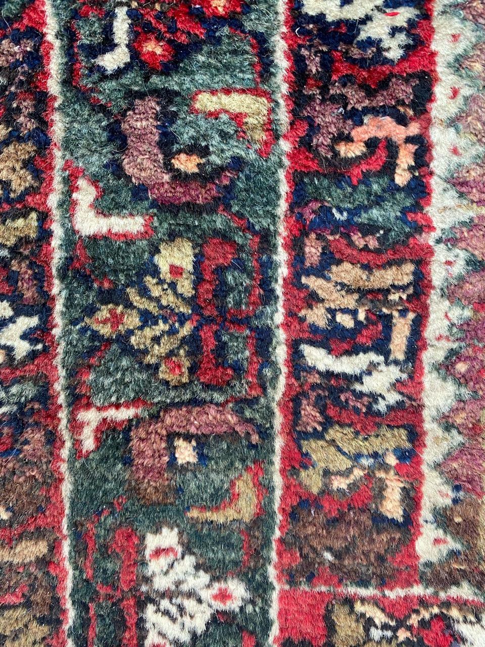 Cotton Bobyrug’s Pretty Antique Mazlaghan Rug For Sale