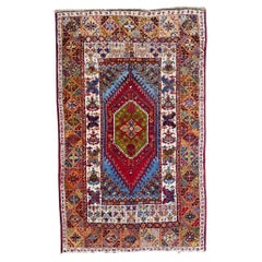 Bobyrug's Hübscher antiker marokkanischer Rabat-Teppich