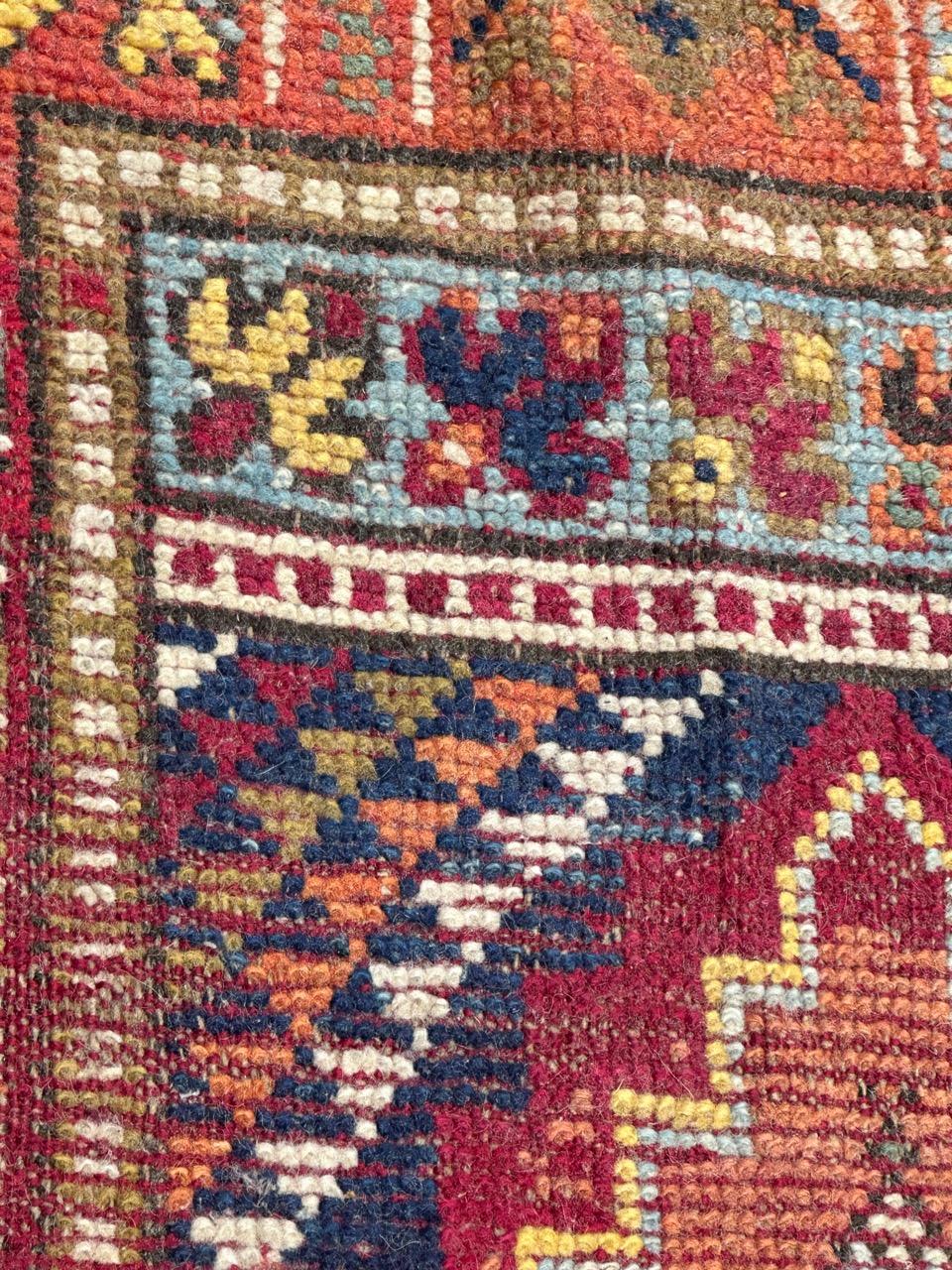 Pretty antique Moroccan tribal Rabat rug For Sale 5