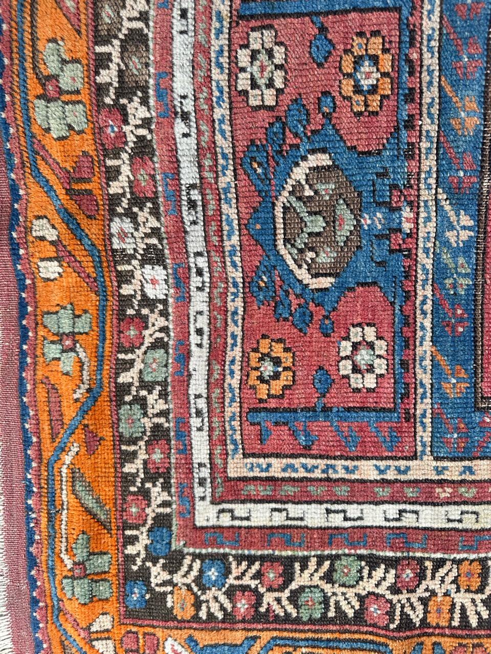 Pretty antique prayer Turkish rug For Sale 3