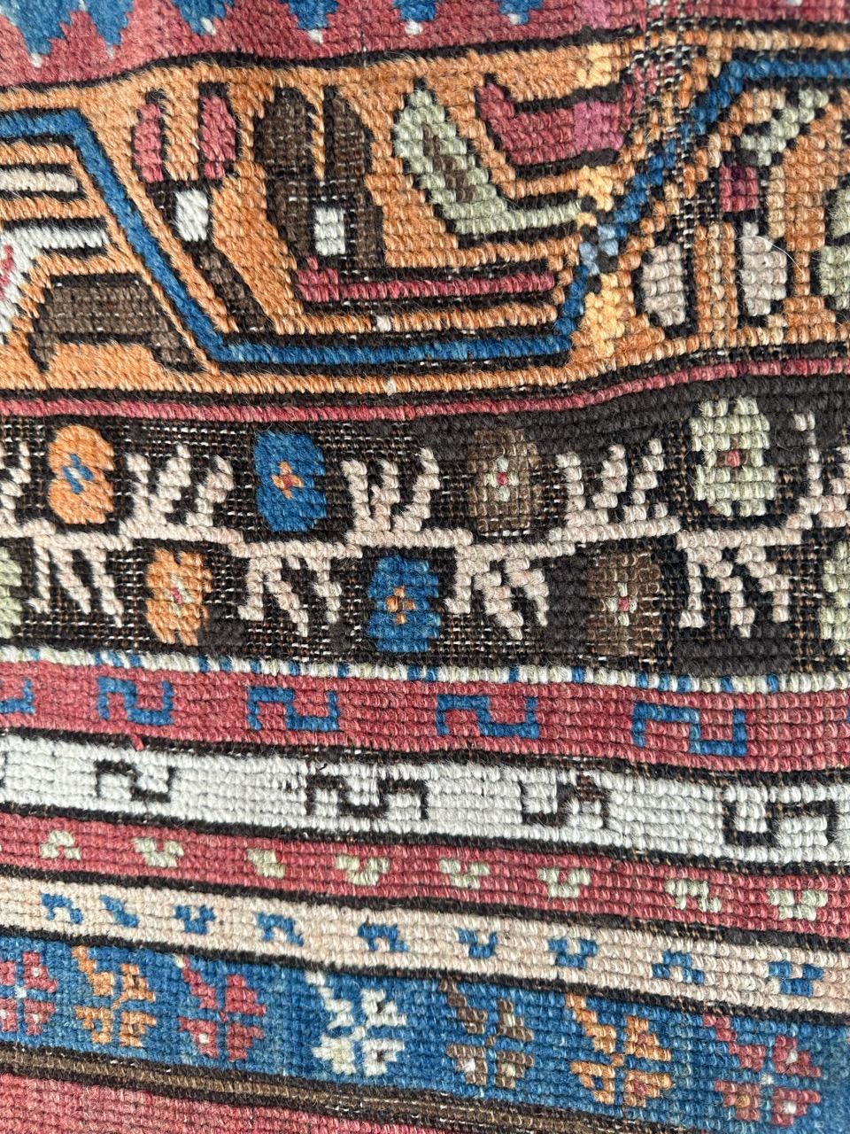 Pretty antique prayer Turkish rug For Sale 5