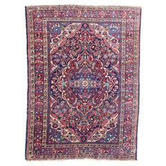 Bobyrug's Hübscher antiker Sarouk-Teppich