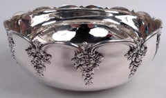 Pretty Antique Tiffany Edwardian Sterling Silver Bowl