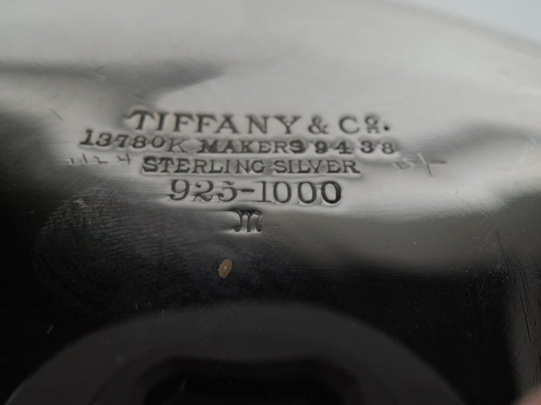 Pretty Antique Tiffany Edwardian Sterling Silver Bowl For Sale 1