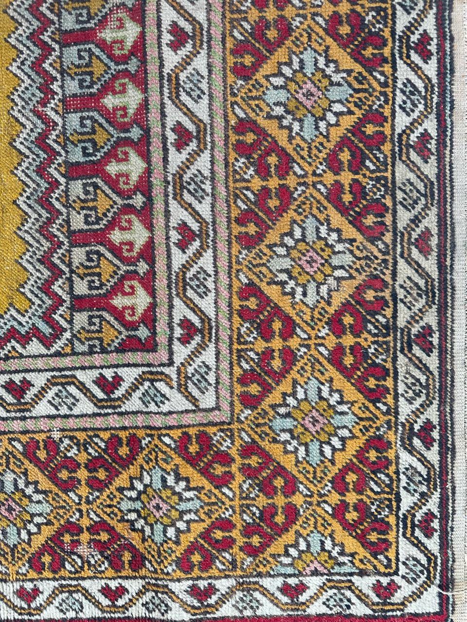 Bobyrug’s Pretty antique Turkish Anatolian rug  For Sale 7
