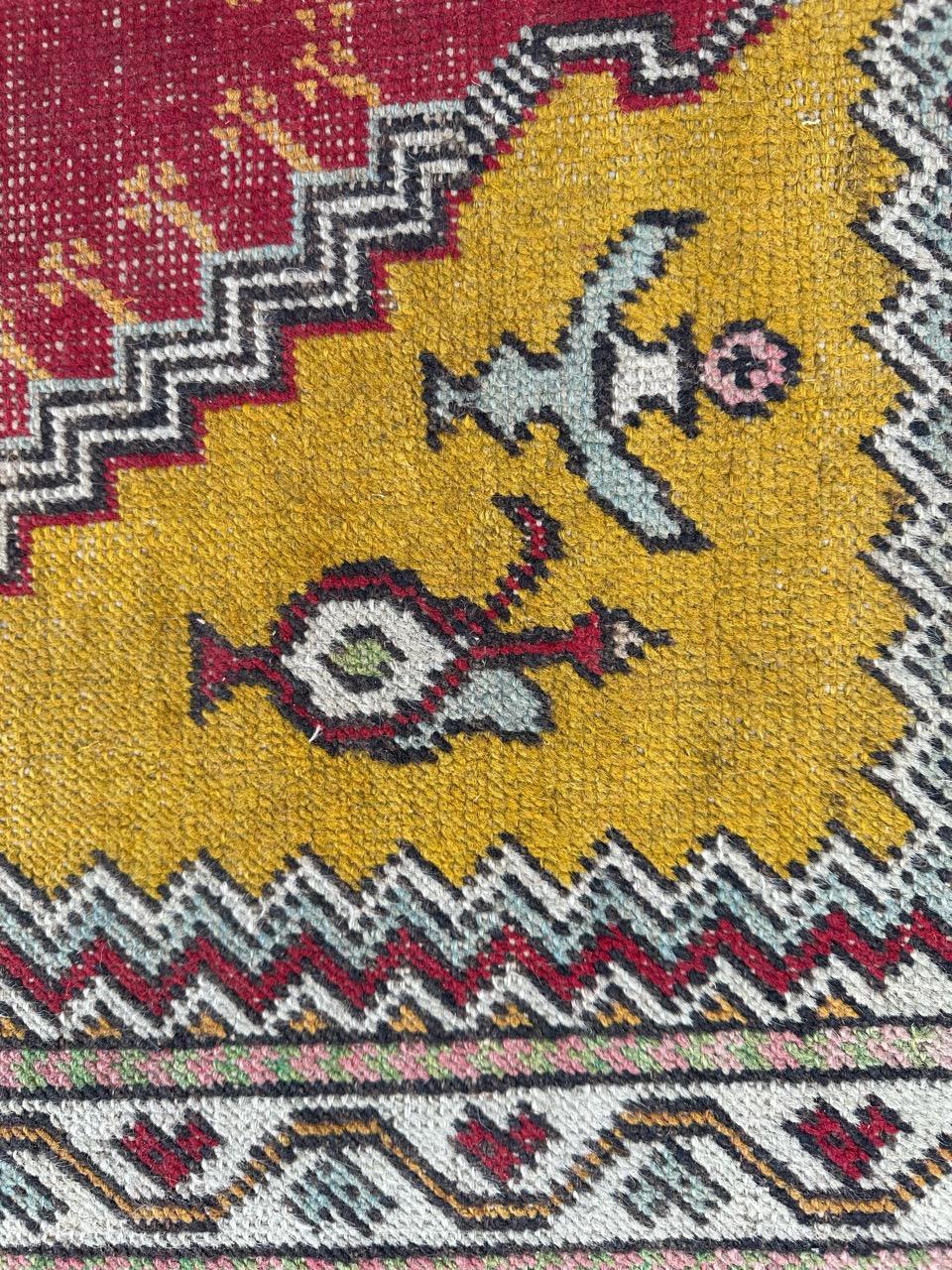 Bobyrug’s Pretty antique Turkish Anatolian rug  For Sale 9