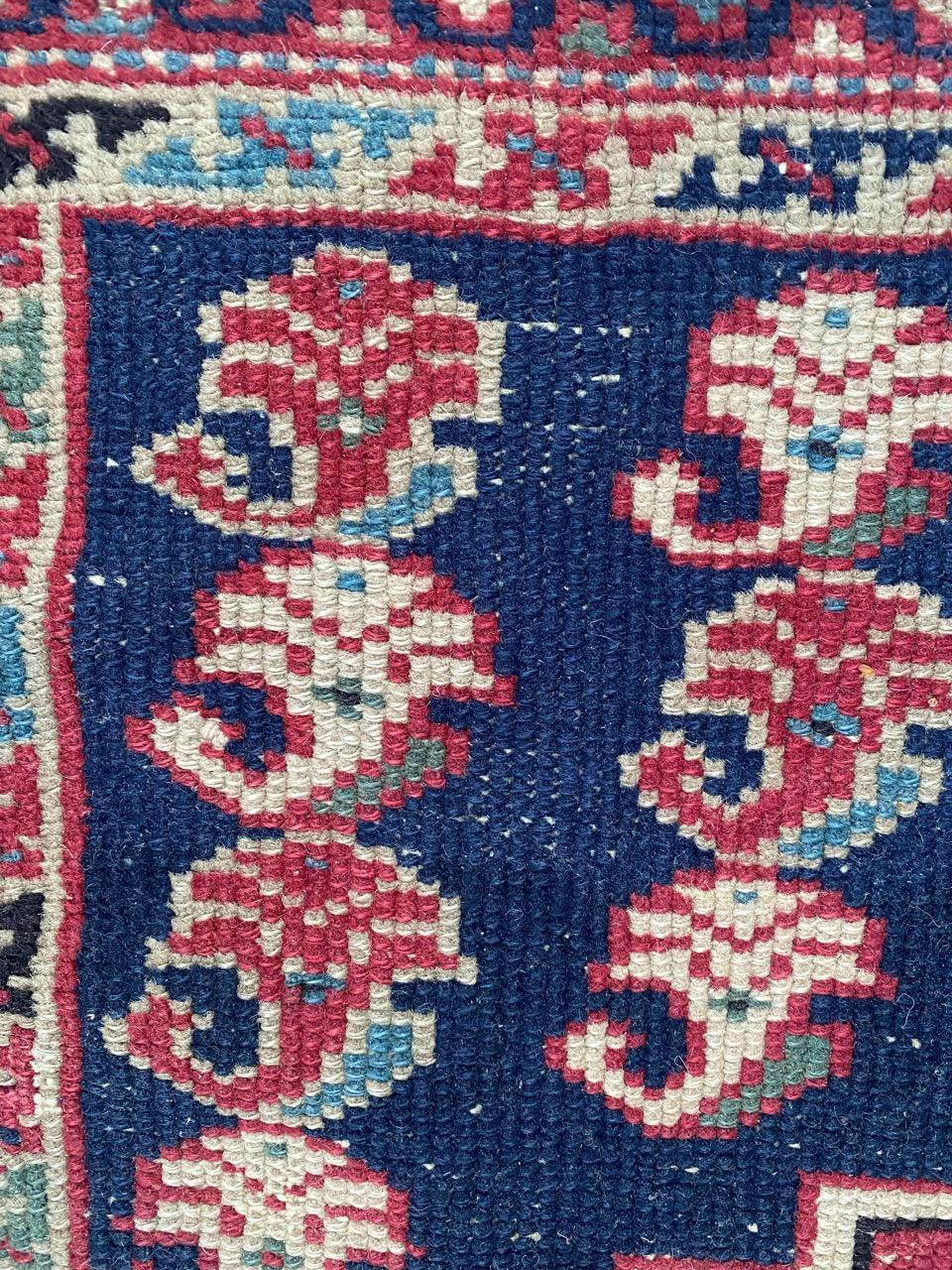 Bobyrug’s Pretty Antique Turkish Rug For Sale 8