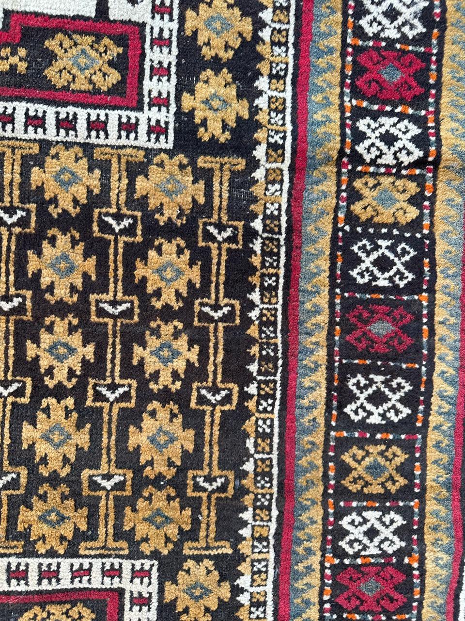 Joli tapis ancien turkmène Baluch en vente 9