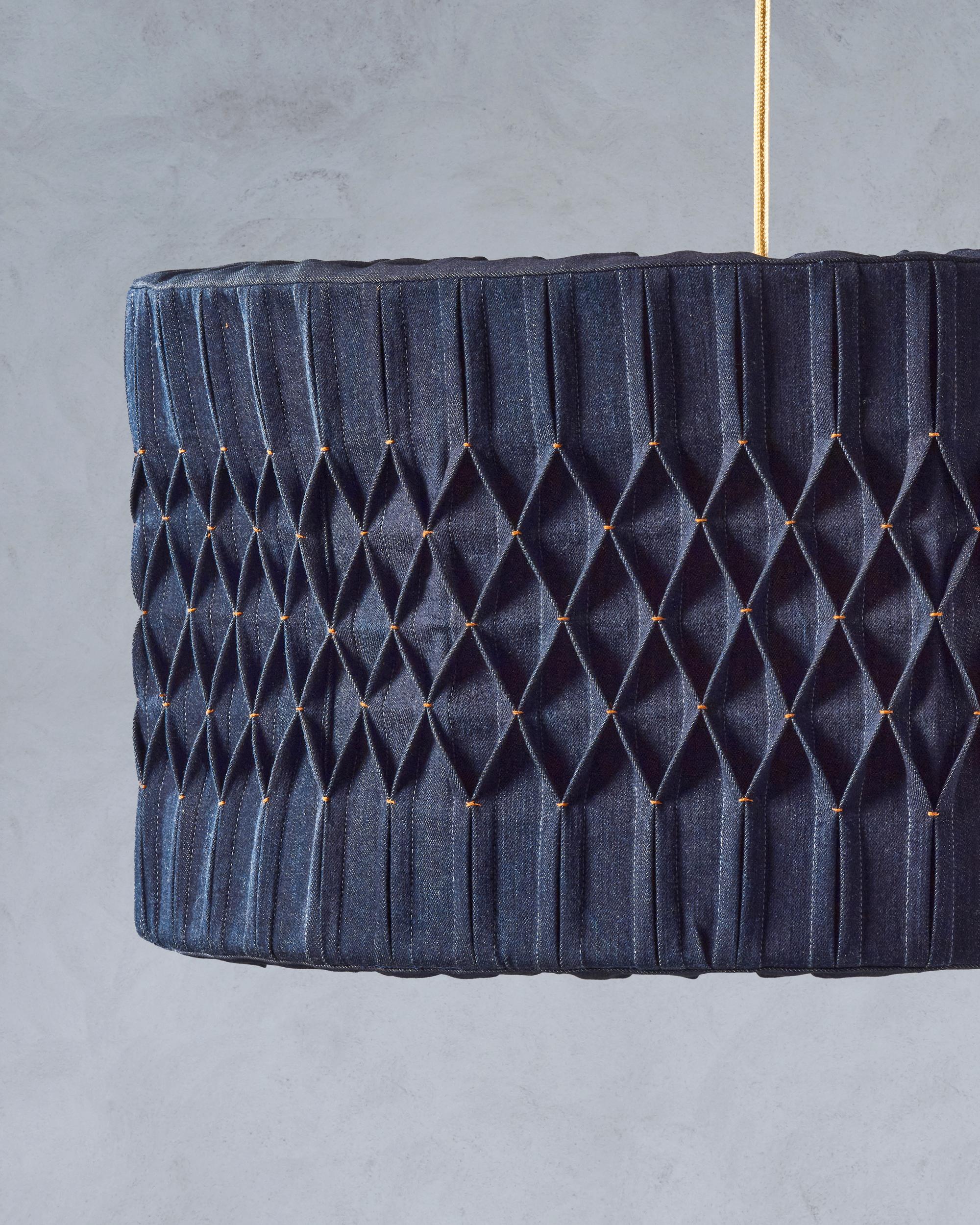 Postmoderne Lampe suspendue Pretty Denim Junior par SKRYTA en vente