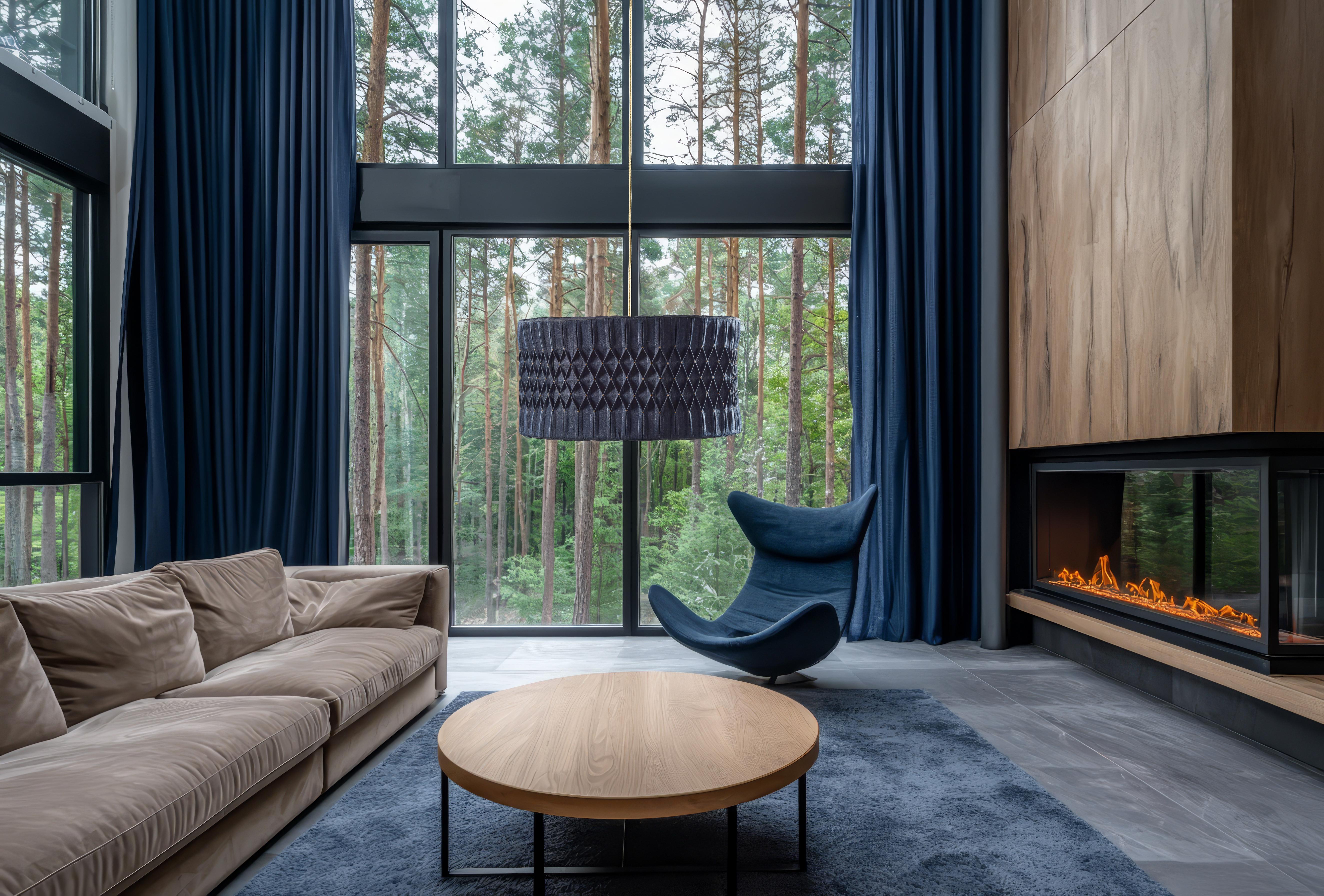 Suédois Lampe suspendue Pretty Denim Junior par SKRYTA en vente
