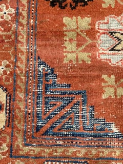 Pretty distressed Antique Chinese Rug