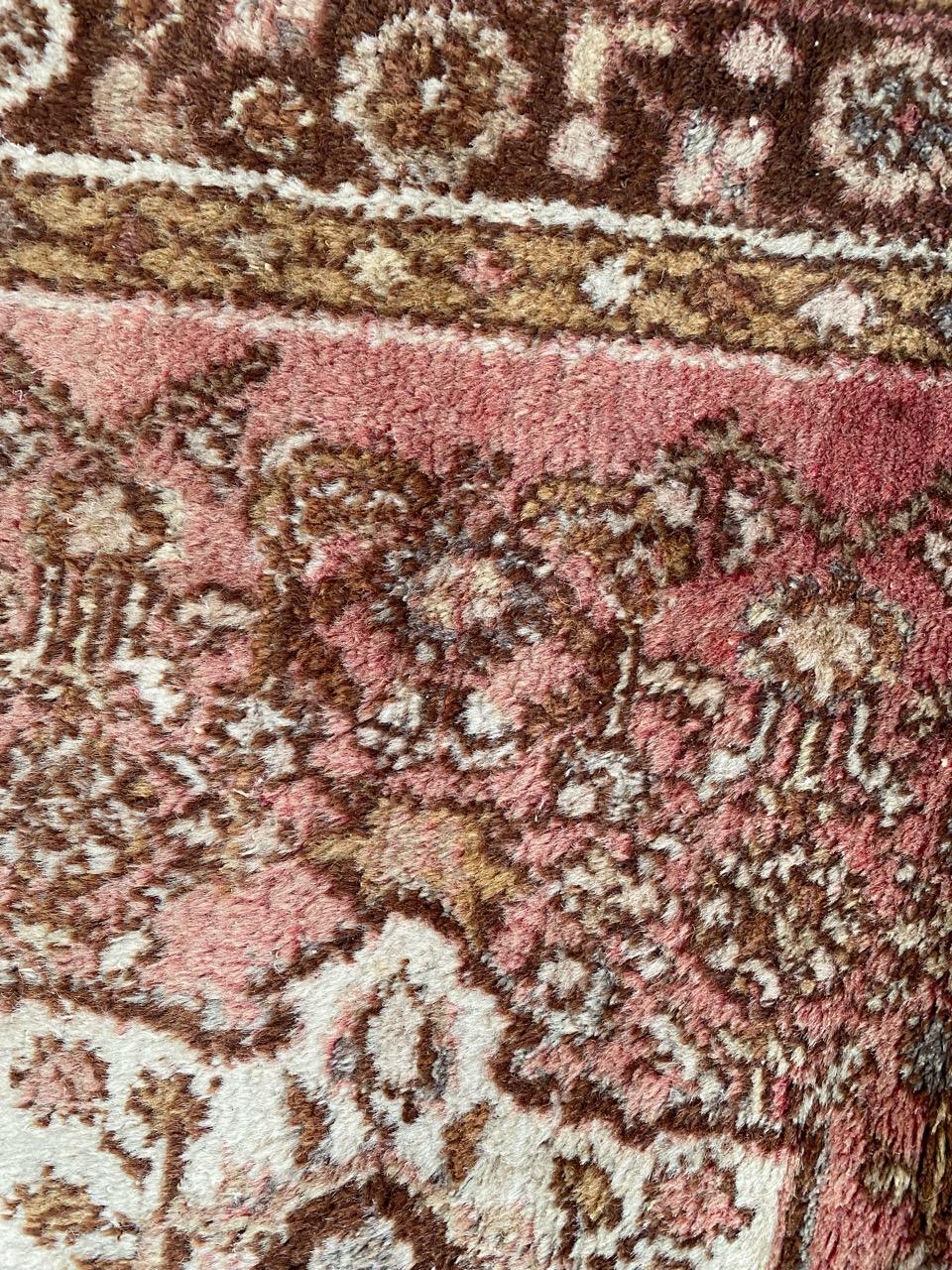 Hand-Knotted Bobyrug’s Pretty Early 20th Century Hamadan Rug For Sale