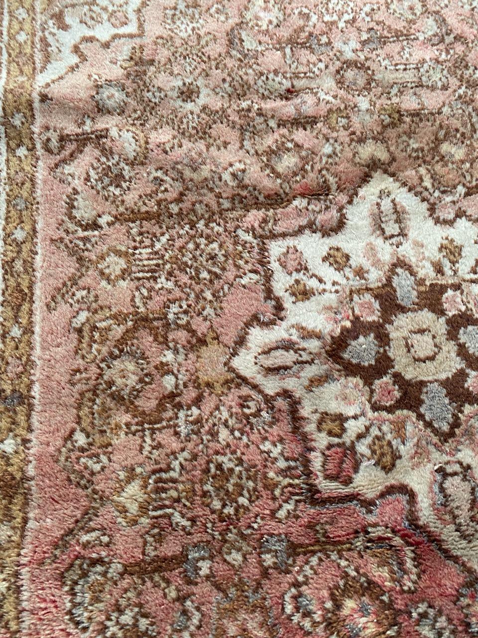 Bobyrug’s Pretty Early 20th Century Hamadan Rug For Sale 1