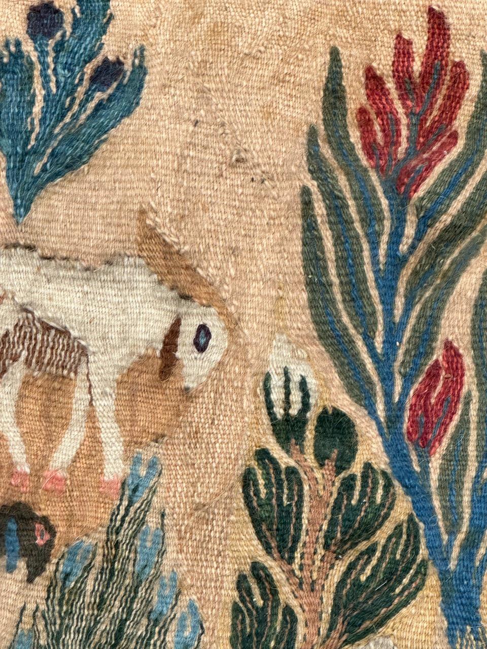 Pretty Egyptian Wissa Wassef School Woven Tapestry 4