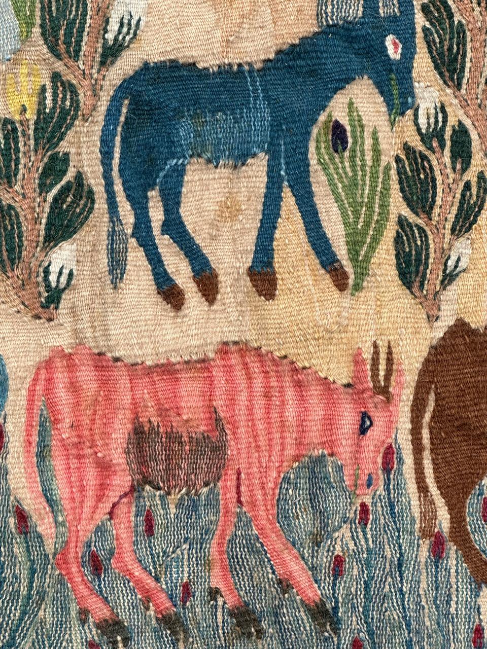 Pretty Egyptian Wissa Wassef School Woven Tapestry 10