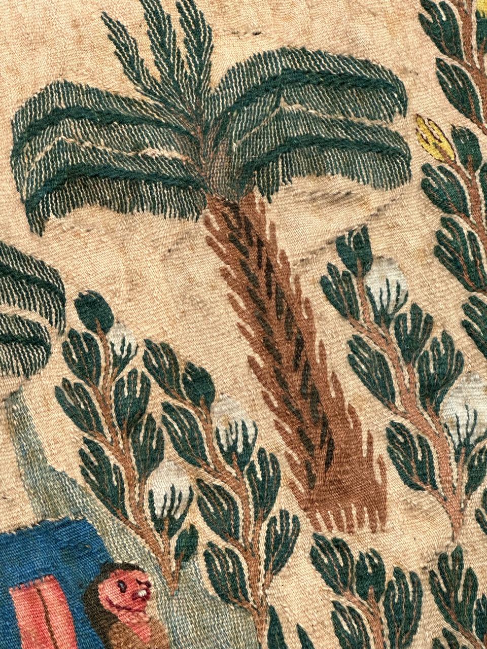 Pretty Egyptian Wissa Wassef School Woven Tapestry In Good Condition In Saint Ouen, FR