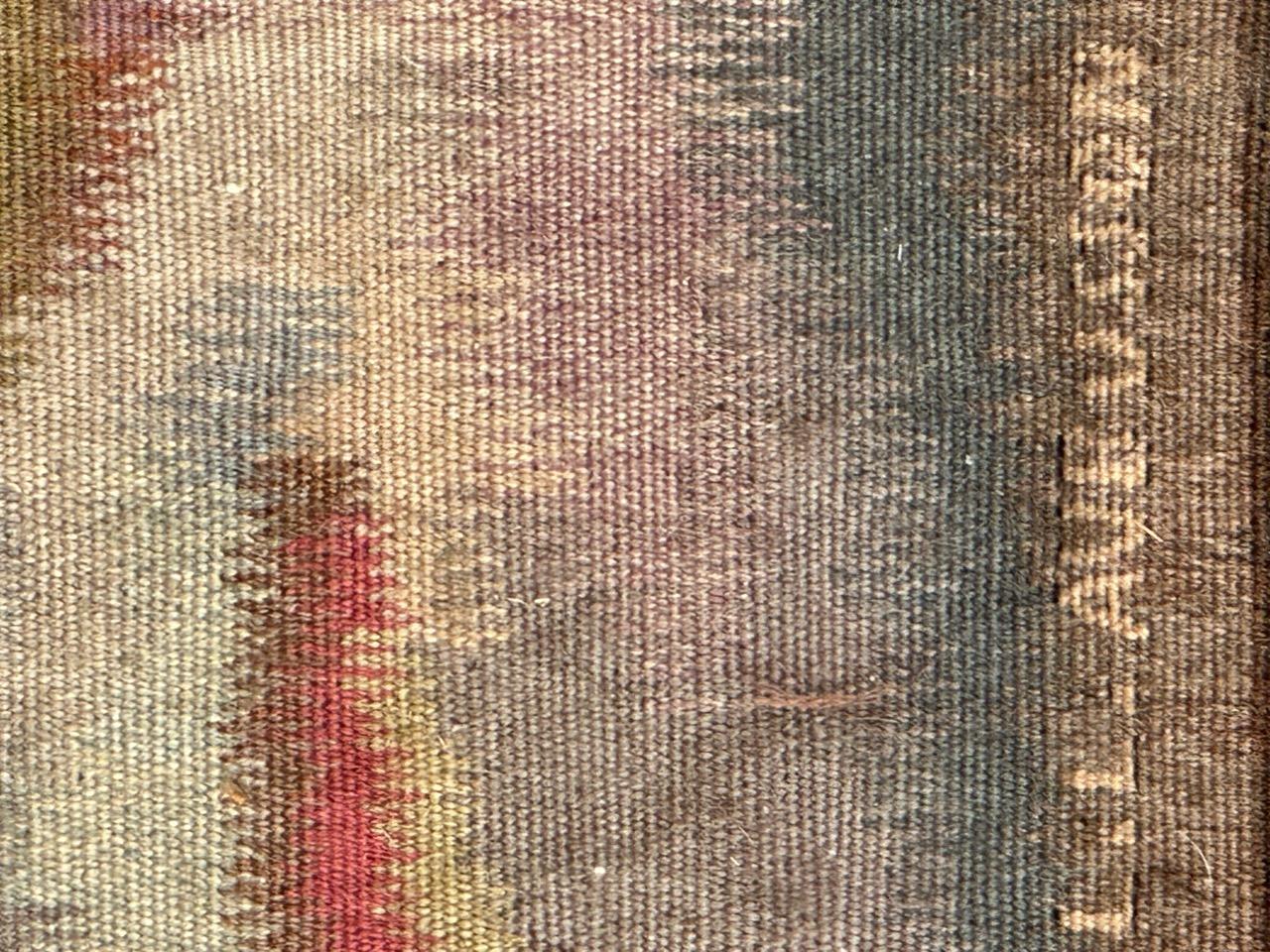 Ziemlich feiner antiker französischer Aubusson-Wandteppich im Angebot 11