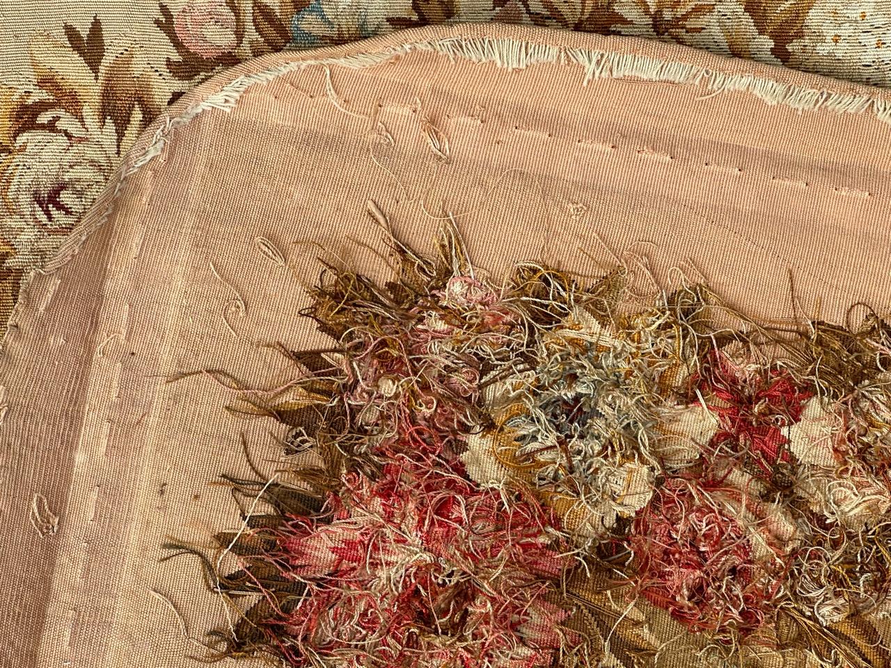 Grazioso arazzo Aubusson francese d'epoca in vendita 13
