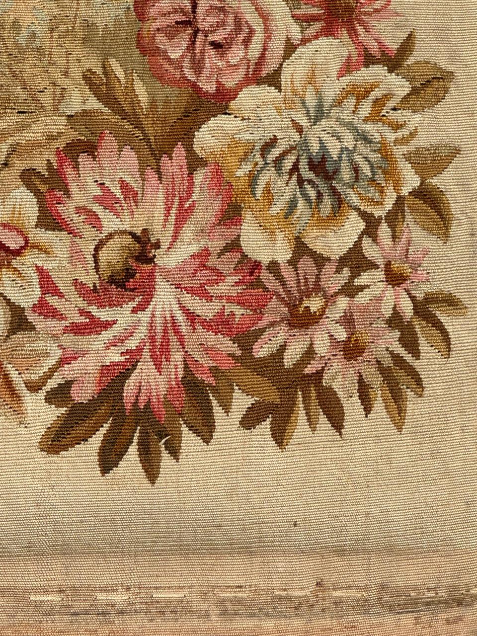 Grazioso arazzo Aubusson francese d'epoca in vendita 1
