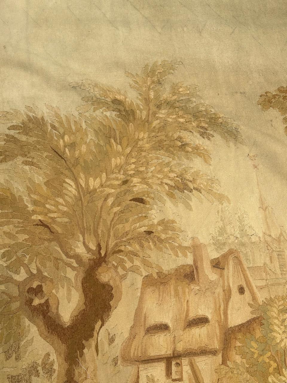 Tapiz de Aubusson antiguo francés bastante fino y grande en venta 4
