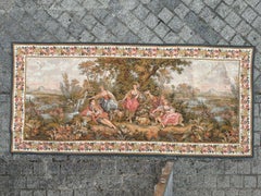 Pretty French « rendez-vous galant » Design Jaquar Tapestry