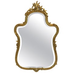 Vintage Pretty French Style Curvy Mirror