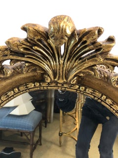 Pretty Friedman Brothers Oval Giltwood Mirror
