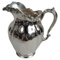 Pretty Gorham Edwardian Classical Sterling Silver Water Pitcher