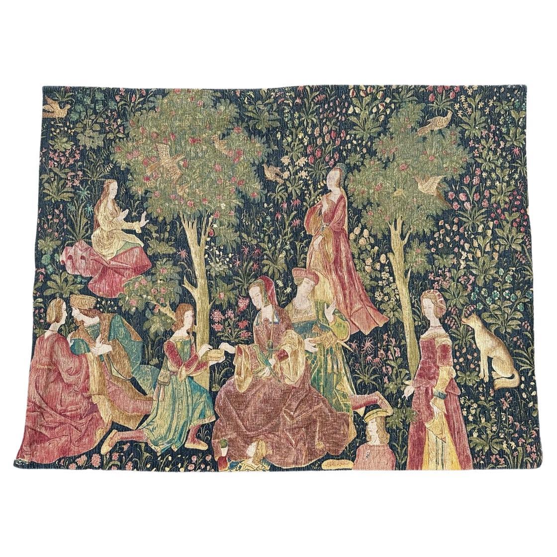 La jolie tapisserie française imprimée à la main de Bobyrug