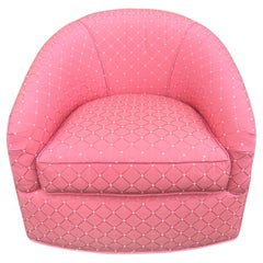 Jolie chaise pivotante rose