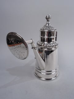 Pretty Italian Midcentury Modern Sterling Silver Watering Can