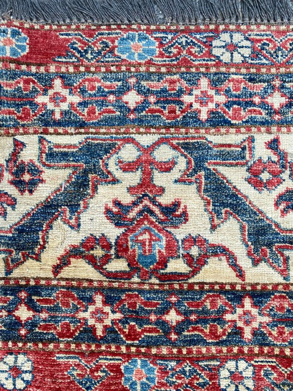 Bobyrug’s Pretty Large Vintage Chobi Afghan Rug For Sale 8