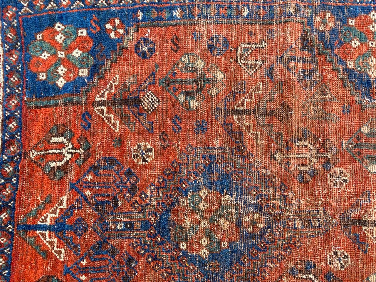 Pretty Little Antique Shiraz Rug 2